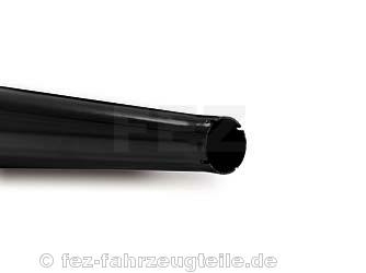 Auspuff - Sport 28mm, schwarz/silber - für Simson S50, S51, S70, S53, S83  von FEZ