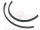 Gummikeder / Doppelwulstkeder (schwarz) Lieferung 70cm am St&uuml;ck f&uuml;r Satz 2 x 35cm zwischen Knieblech und Armaturenbrett passend f&uuml;r IWL SR56 Wiesel, SR59 Berliner Roller