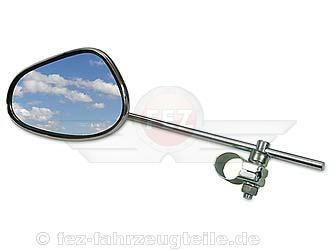 Spiegel - Stabspiegel oval mit Befestigungsschelle &Oslash;22mm passend f&uuml;r AWO, EMW, IWL *