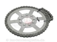 Kettenkit - Rollenkette  54 Glieder mit Kettenrad 46 Zahn...