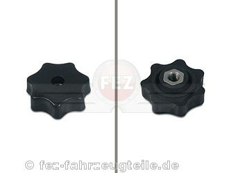 Sterngriffmutter schwarz passend f&uuml;r KR51/1, KR51/2, SR4-2, SR4-4, SR50, SR80