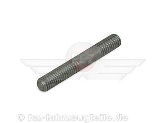 Schraube 08x40 Stiftschraube DIN 835 (unbeschichtet schwarz) M8x40 - 5.8 "Einschraubende = 2d"