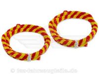 Nabenputzringe im Satz (2x 560mm) rot / gelb passend...