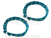 Nabenputzringe im Satz (2x 760mm) grün / blau...
