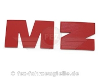Buchstabe "M" + "Z" rot für Tank...