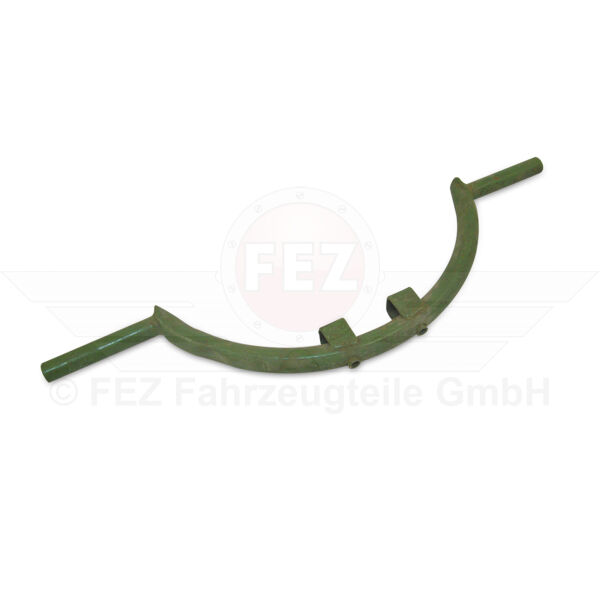 Fu&szlig;rastentr&auml;ger / Tragrohr f&uuml;r Fu&szlig;rasten (Stahl NVA gr&uuml;n) DDR-Lagerware MZ ES175/2, ES250/2 *