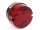 R&uuml;cklicht / Bremsschlu&szlig;kennzeichenleuchte &Oslash;100mm (2 Schrauben) Lichtaustritt rot mit Kennzeichenbeleuchtung (E-Pr&uuml;fzeichen) passend f&uuml;r S70, SR80, MZ TS125, TS150, TS250, ETZ125, ETZ150, ETZ250, ETZ251, ETZ301