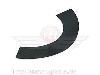 Gummikeder f&uuml;r Beinschutz (rechts) L&auml;nge 160mm (schwarz) MZ ES125, ES150 *