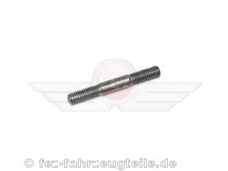 Schraube 06x45 Stiftschraube DIN 835 (unbeschichtet schwarz) M6x45 - 5.8 MZ ETS250