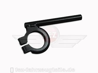 Blinkertr&auml;ger / Blinkleuchtenhalter, vorn (einzeln) f&uuml;r Mini Blinker mit Gewinde M8 (schwarz) passend f&uuml;r S50, S51, S70