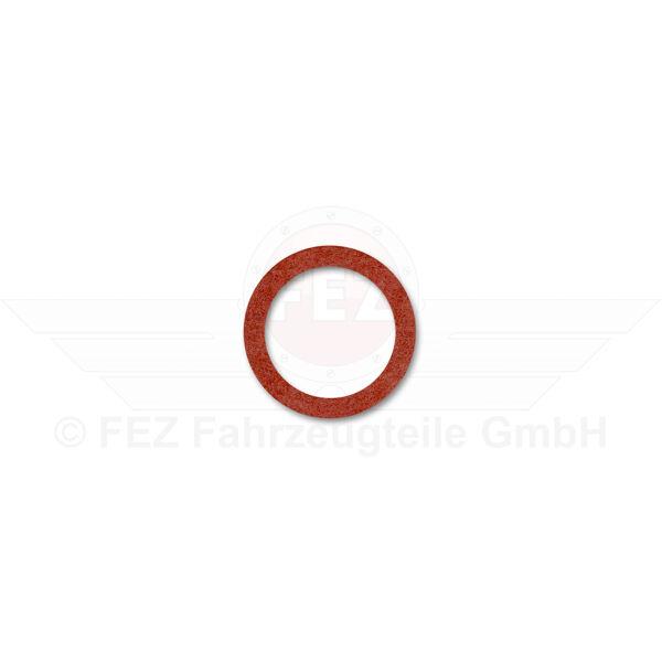 Dichtring &Oslash; 6x10x1mm DIN 7603 f&uuml;r Vergaser (Vulkanfiber rot) AWO 425 Touren, MZ ES175/2, ES250/2