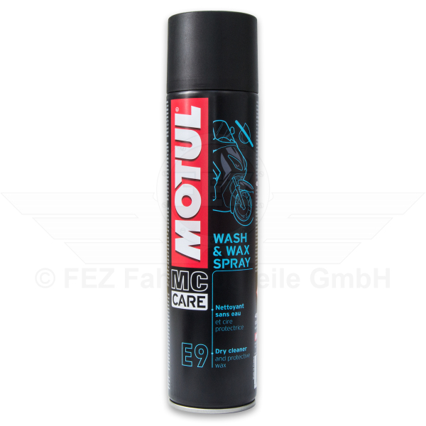 Spray - E9 Wash &amp; Wax Trocken Oberfl&auml;chenreiniger - 400ml Spraydose (MOTUL)