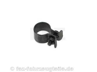 Halteschelle f&uuml;r runde Blinker &Oslash;80 (verzinkt/schwarz) passend f&uuml;r S50, S51, S70, SR50, SR80 MZ TS, ETZ