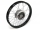Speichenrad - 16 Zoll (Felge 1,50x16 Alu schwarz, Nabe Alu, Speichensatz verchromt) 16&quot; passend f&uuml;r alle Moped-Typen