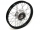Speichenrad - 16 Zoll (Felge 1,50x16 Alu schwarz, Nabe Tuning Alu, Speichensatz Edelstahl) 16&quot; passend f&uuml;r alle Moped-Typen