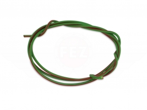 Kabel je Meter gr&uuml;n / rot  1,5 mm&sup2; (Verkauf 5 Meter Abpackung)