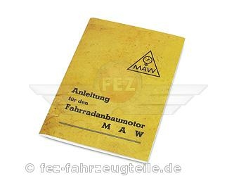 Buch - Anleitung f&uuml;r den Fahrradanbaumotor MAW