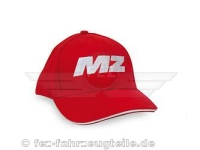 Basecap mit Schriftzug "MZ" Rot