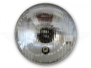 Scheinwerfereinsatz Bilux mit Standlichtfassung (E-Pr&uuml;fzeichen) Streuscheibe gew&ouml;lbt passend f&uuml;r S50, S51, S70, S53