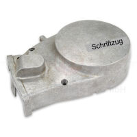 Lichtmaschinendeckel "mit Schriftzug" (Aluminium matt) DDR-Lagerware passend f&uuml;r S50 *