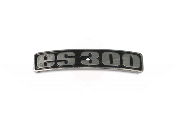 Schriftzug (Plakette aus Aluminium) ES300