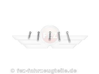 Normteilesatz f&uuml;r Kupplungsdeckel (5-teilig) Zylinderschrauben mit Schlitz passend f&uuml;r S50