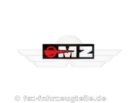 Schriftzug (Folie) "MZ Logo" schwarz...