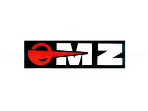 Schriftzug (Folie) &quot;MZ Logo&quot; schwarz Gr&ouml;&szlig;e 134x41mm (deutsche Produktion)