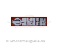 Schriftzug (Folie) "MZ Logo" chrom...