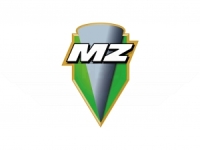 Schriftzug (Folie) "MZ Logo" grün...