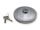 Tankdeckel &Oslash;60mm mit Schloss "2 Schl&uuml;ssel" (Aluminium matt) MZ RT125, BK350, ES, ETS, TS, ETZ, SR4-3 (Doblina) *