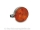 Blinker &Oslash;80 (orange) mit chrom-look Endkappe vorn (mit E-Pr&uuml;fzeichen)