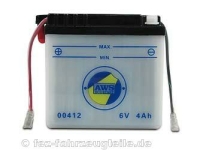 Batterie  6V  4,0Ah (Bleiakku mit Säurepack) passend...