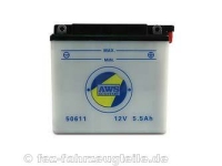 Batterie 12V  5,5Ah (Bleiakku mit Säurepack) passend...
