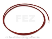 Kabel je Meter rot 1,5 mm² (Verkauf 5 Meter Abpackung)