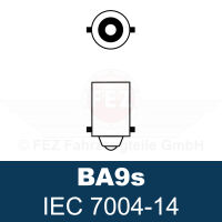Gl&uuml;hlampe - Signallampe  6V  4W BA9s (T4W) Special passend f&uuml;r S51, S70, SR50, SR80 ab Bj. 1988, MZ ES175/2, ES250/2 (Jahn)