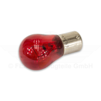 Glühlampe - Signallampe  6V 21W BA15s rot (Spahn)