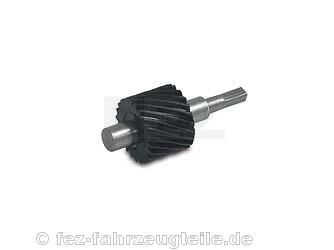 Schraubenritzel f&uuml;r Tachoantrieb (22 Zahn) Metal / Kunststoff schwarz passend f&uuml;r S50, KR51/1, SR4-2, SR4-3, SR4-4