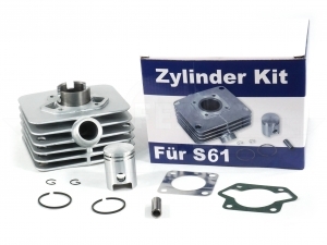 Zylinderkit - Zylinder mit Kolben &Oslash;41mm f&uuml;r Hubraum 60cm&sup3; ohne Zylinderkopf passend f&uuml;r S61, S53, SR50, KR51/2 (FEZ)