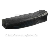 Sitzbank / Doppelsitz Enduro (schwarz, strukturiert mit...