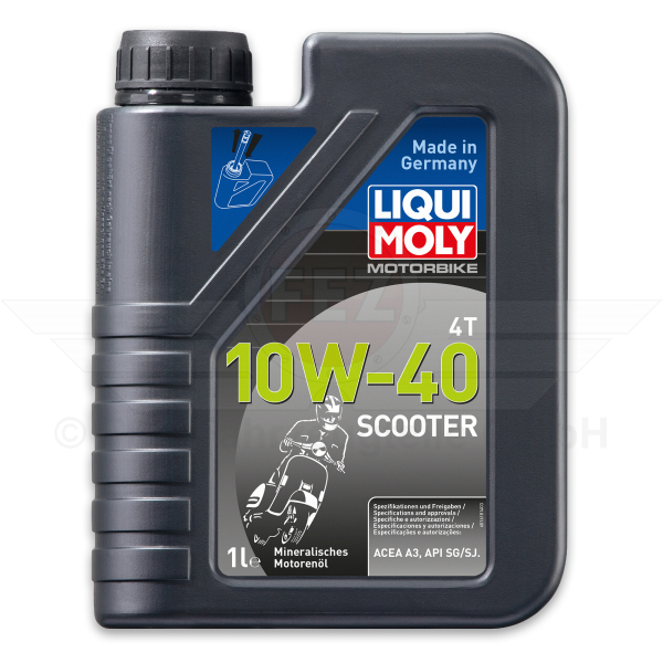 &Ouml;l - Motoren&ouml;l 4-Takt - 10W-40 HD - 1 Liter Flasche (LIQUI MOLY)