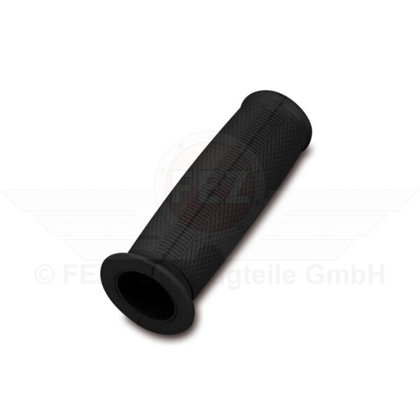 Lenkergummi / Schaltgriff (links) kleiner Bund, ballige Form "R&auml;ndelmuster" (schwarz) passend f&uuml;r SR1, SR2, SR2E, KR50, SR4-1 P (Pedale)