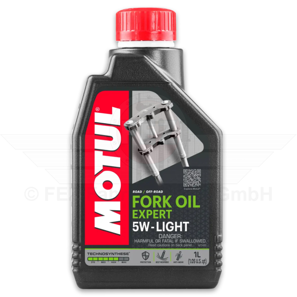 &Ouml;l - Gabel- und Sto&szlig;d&auml;mpfer&ouml;l - SAE5W - Fork Oil Expert light Gabel&ouml;l - 1 Liter Flasche (MOTUL)