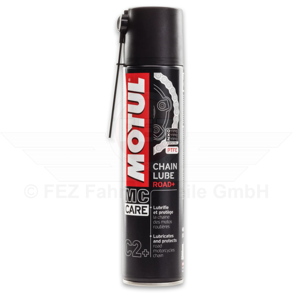 Spray - Kettenspray weiss vollsynthetisch &quot;Chain Lube Road C2+&quot; - 400ml Spraydose (MOTUL)