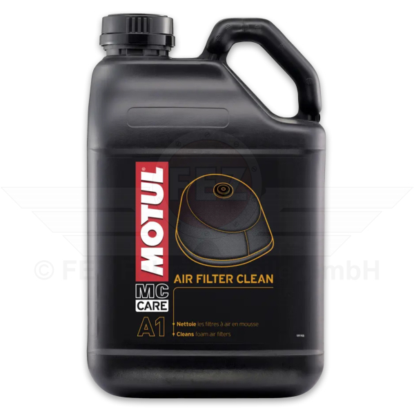 Fluid - A1 Air Filter Clean Reinigung f&uuml;r Schaumstoff-Luftfilter - 5 Liter Flasche (MOTUL)