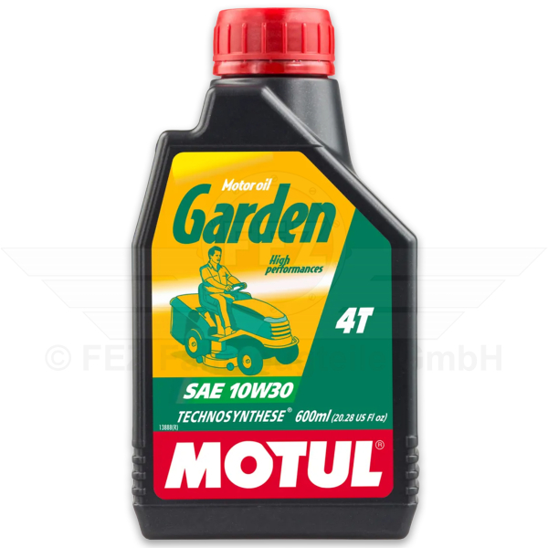 &Ouml;l - Motoren&ouml;l 4-Takt - 10W-30 - Garden 4T Motorrad&ouml;l - 600ml Flasche (MOTUL)