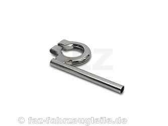 Blinkertr&auml;ger / Blinkleuchtenhalter, vorn (einzeln) f&uuml;r Mini Blinker mit Gewinde M8 (verzinkt) passend f&uuml;r S50, S51, S70
