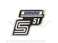 Schriftzug (Folie) "S51 Enduro" blau