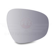 Spiegelglas oval 104mm x 87mm (Nierenform) passend...