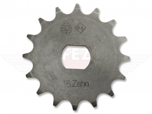 Ritzel - Antriebskettenrad Z = 16 (16 Zahn) passend f&uuml;r S51, S70, S53, S83, KR51/2, SR50, SR80 (Import)